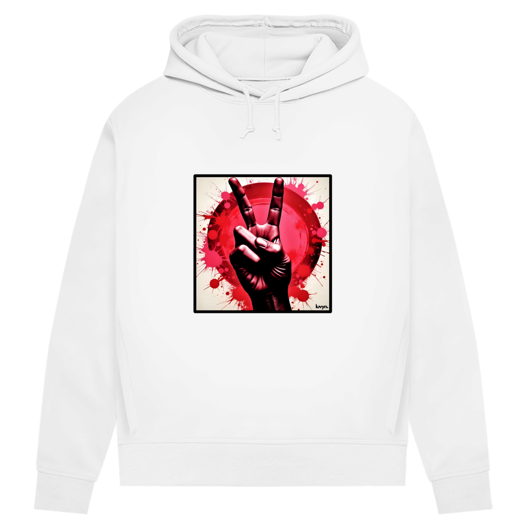 Damen Premium Bio Hoodie Piece of Peace