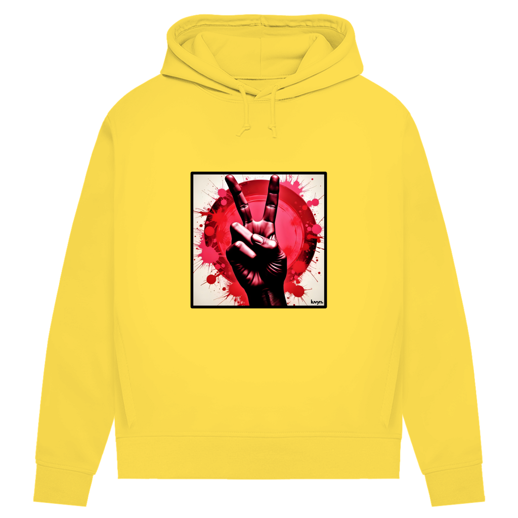 Damen Premium Bio Hoodie Piece of Peace