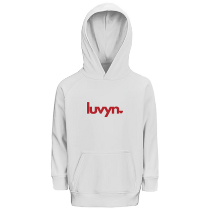 Kinder Premium Bio Hoodie LUVYN RED