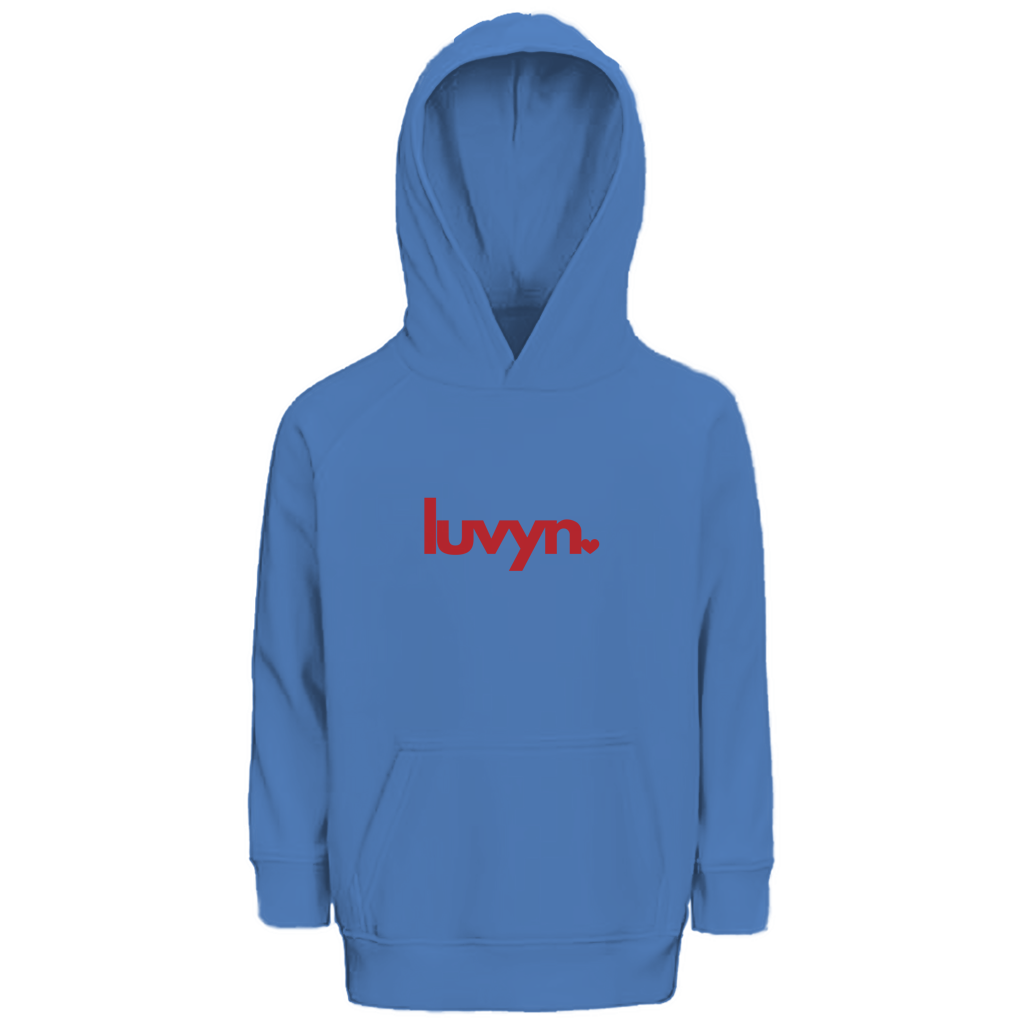 Kinder Premium Bio Hoodie LUVYN RED