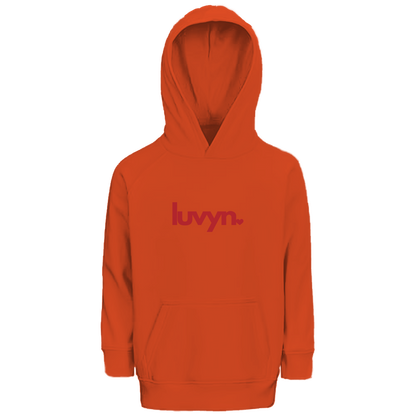 Kinder Premium Bio Hoodie LUVYN RED