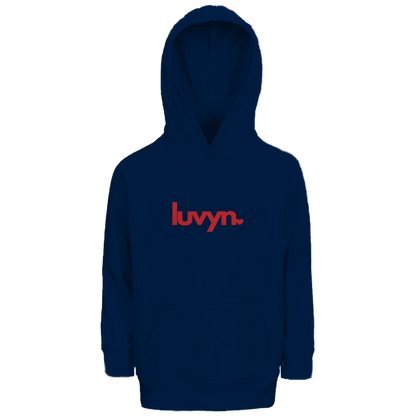 Kinder Premium Bio Hoodie LUVYN RED