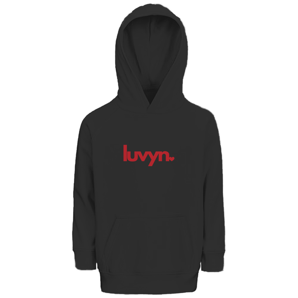 Kinder Premium Bio Hoodie LUVYN RED