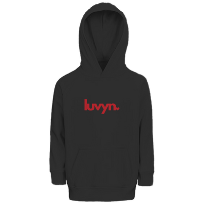 Kinder Premium Bio Hoodie LUVYN RED