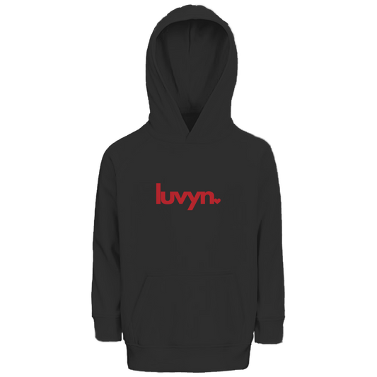 Kinder Premium Bio Hoodie LUVYN RED