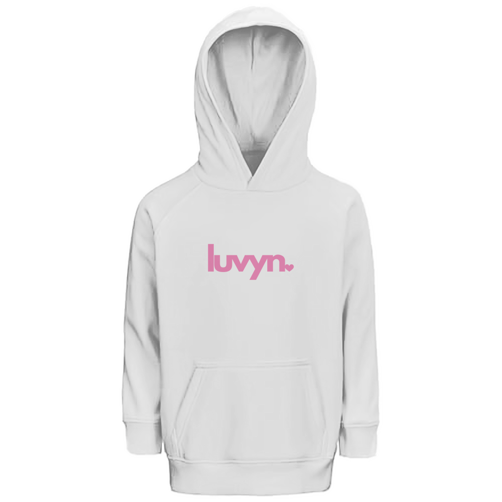 Kinder Premium Bio Hoodie LUVYN PINK