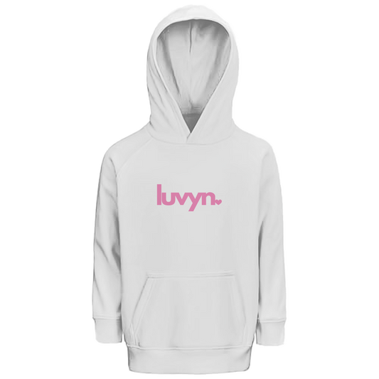 Kinder Premium Bio Hoodie LUVYN PINK