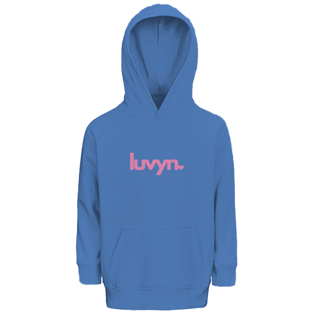 Kinder Premium Bio Hoodie LUVYN PINK