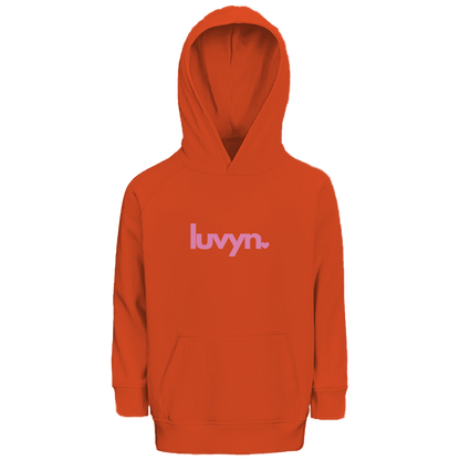 Kinder Premium Bio Hoodie LUVYN PINK