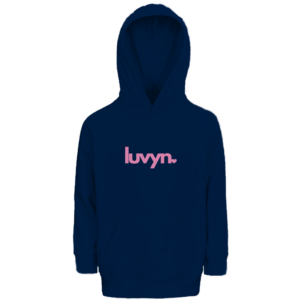 Kinder Premium Bio Hoodie LUVYN PINK