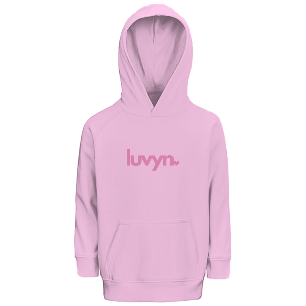 Kinder Premium Bio Hoodie LUVYN PINK
