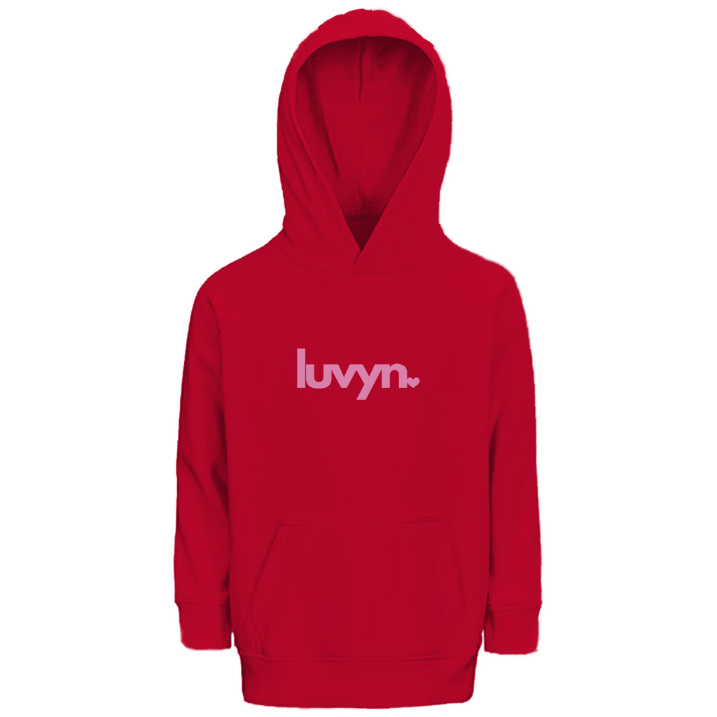Kinder Premium Bio Hoodie LUVYN PINK