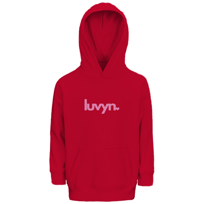Kinder Premium Bio Hoodie LUVYN PINK
