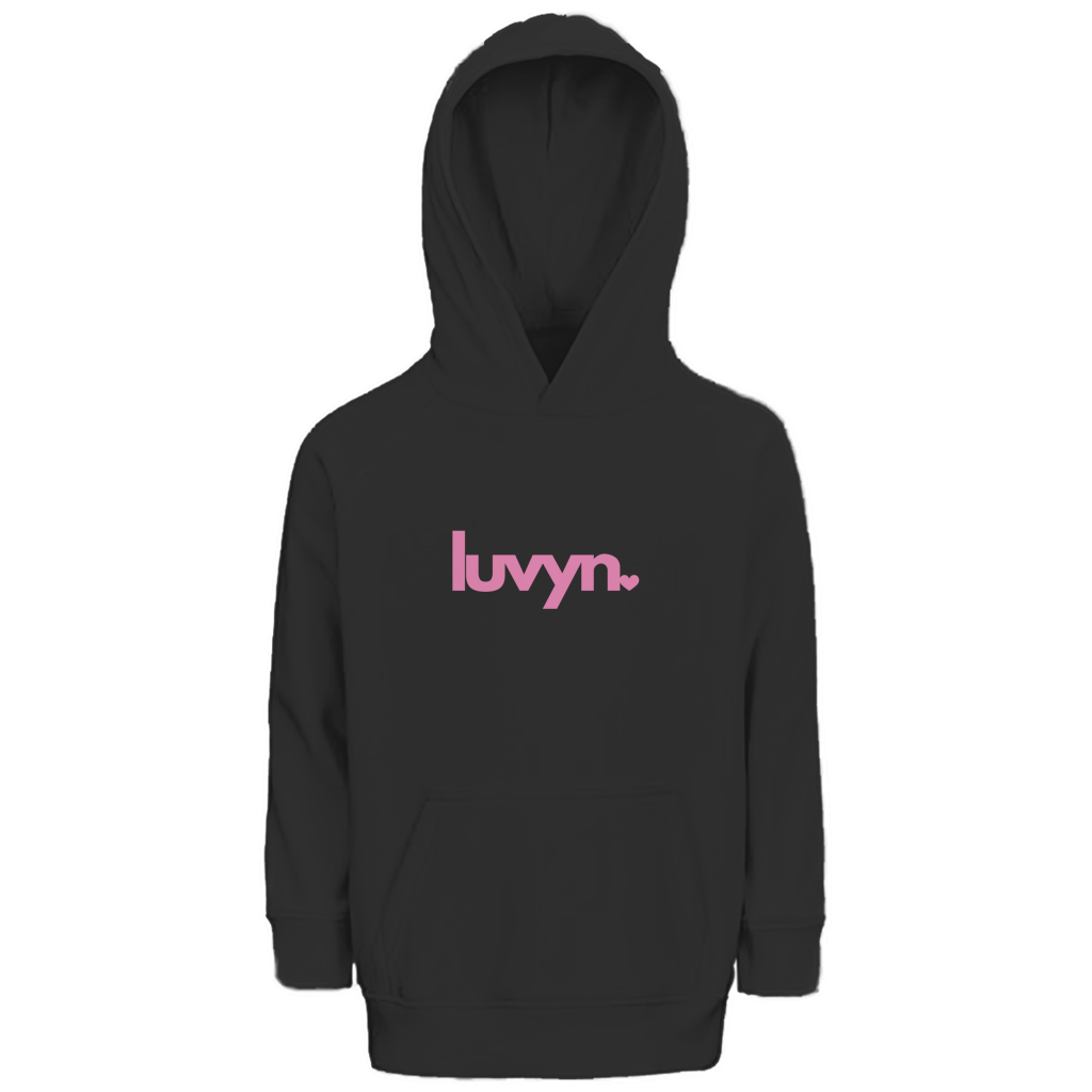 Kinder Premium Bio Hoodie LUVYN PINK