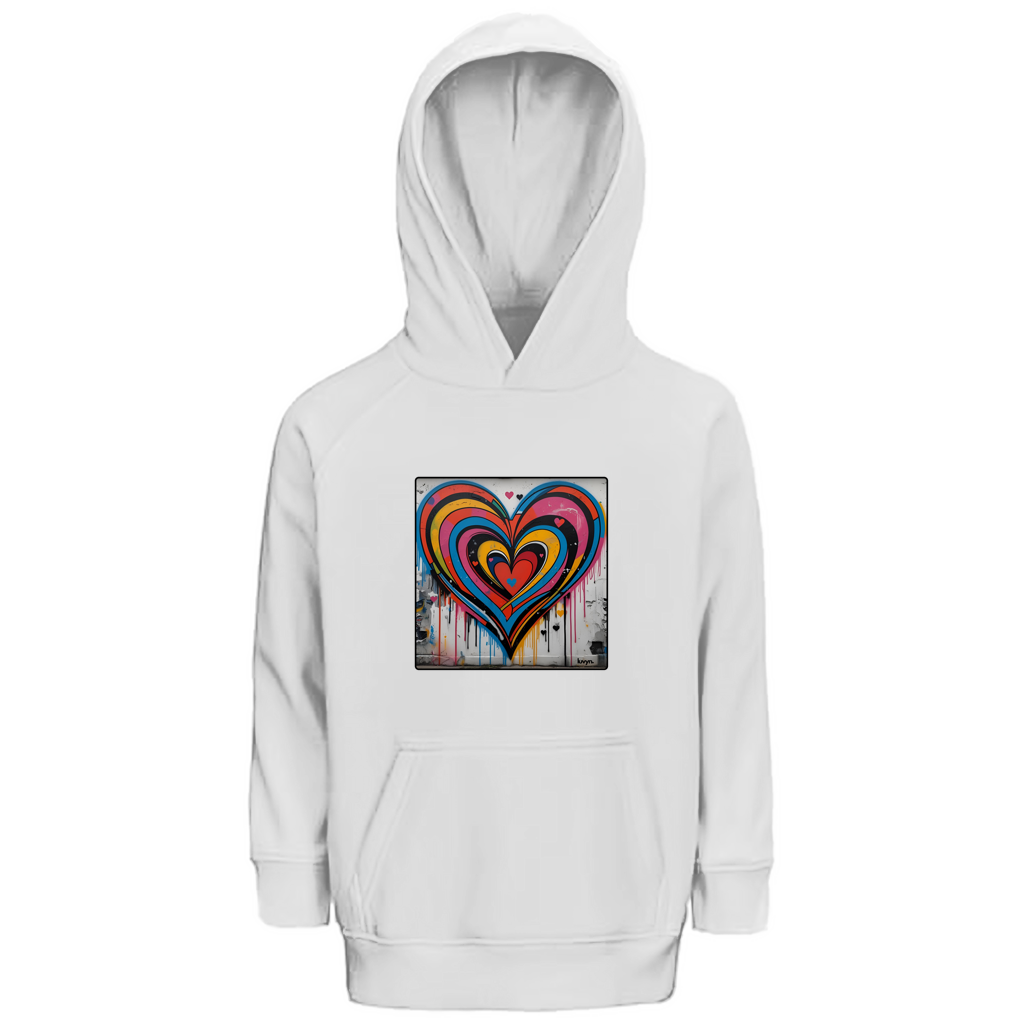 Kinder Premium Bio Hoodie Heartcore