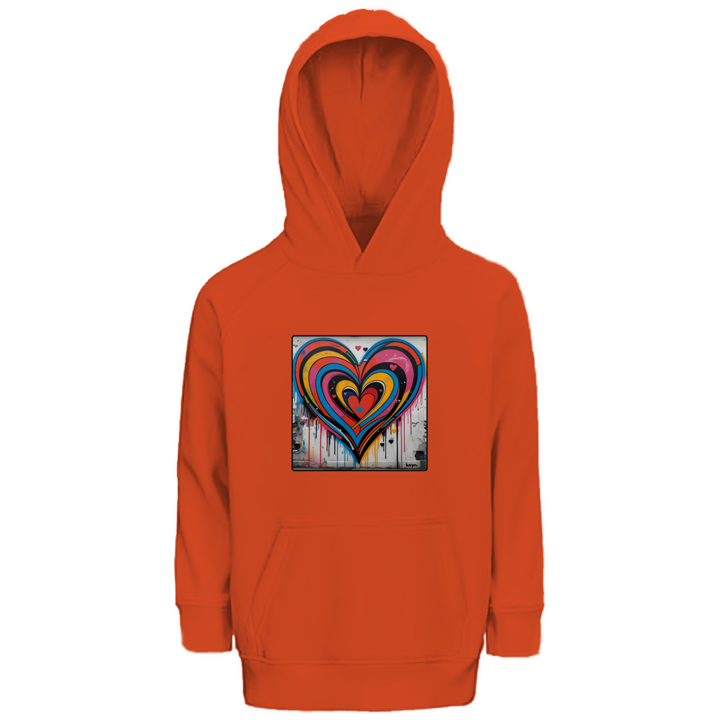 Kinder Premium Bio Hoodie Heartcore