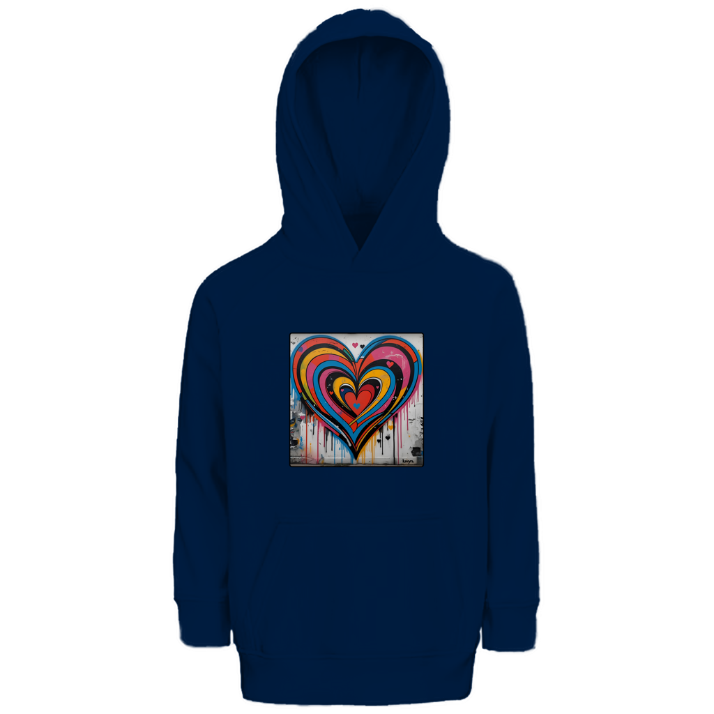 Kinder Premium Bio Hoodie Heartcore