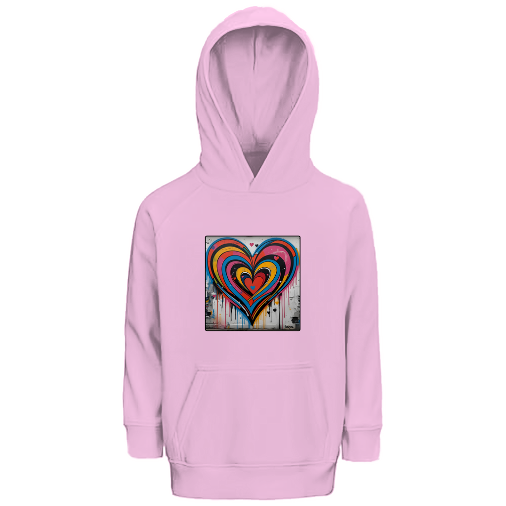 Kinder Premium Bio Hoodie Heartcore