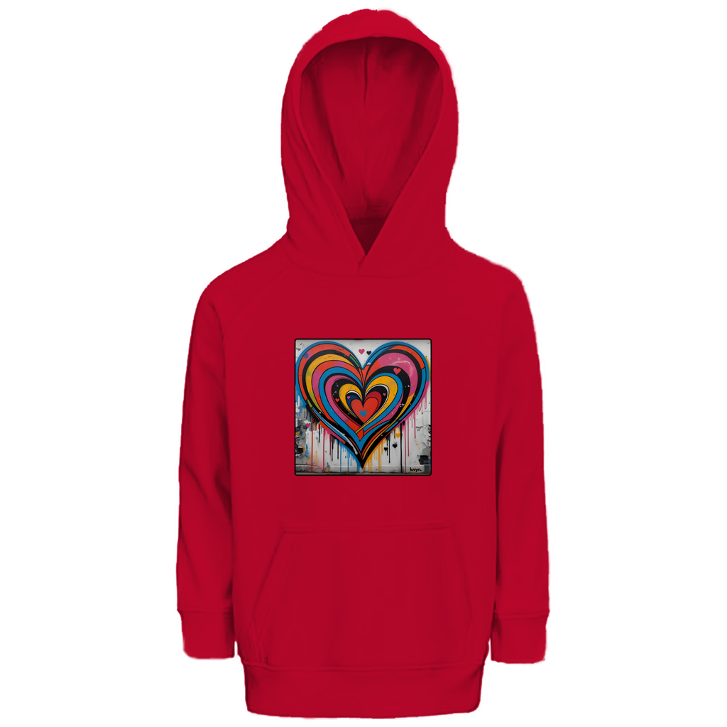 Kinder Premium Bio Hoodie Heartcore