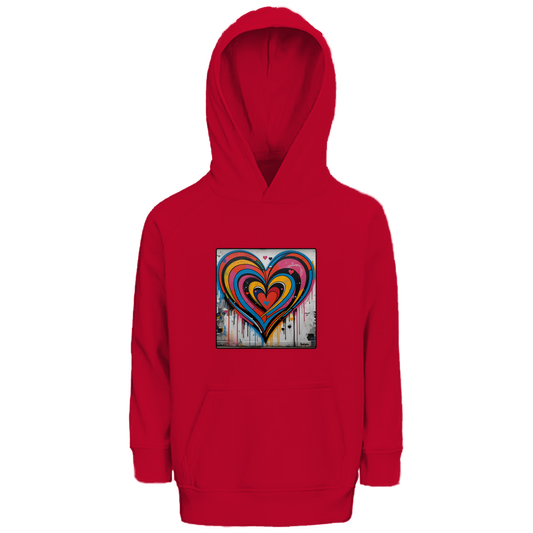 Kinder Premium Bio Hoodie Heartcore