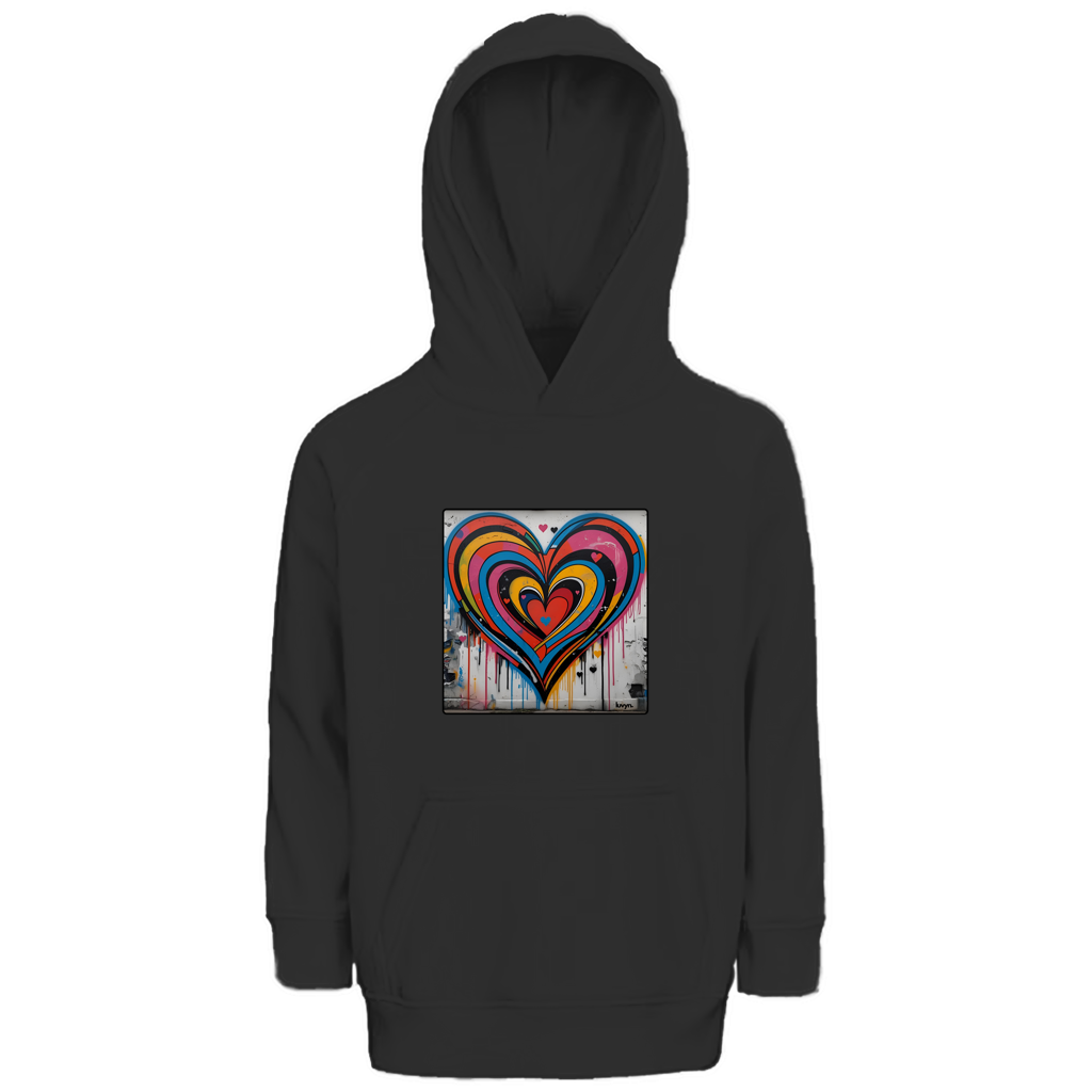 Kinder Premium Bio Hoodie Heartcore