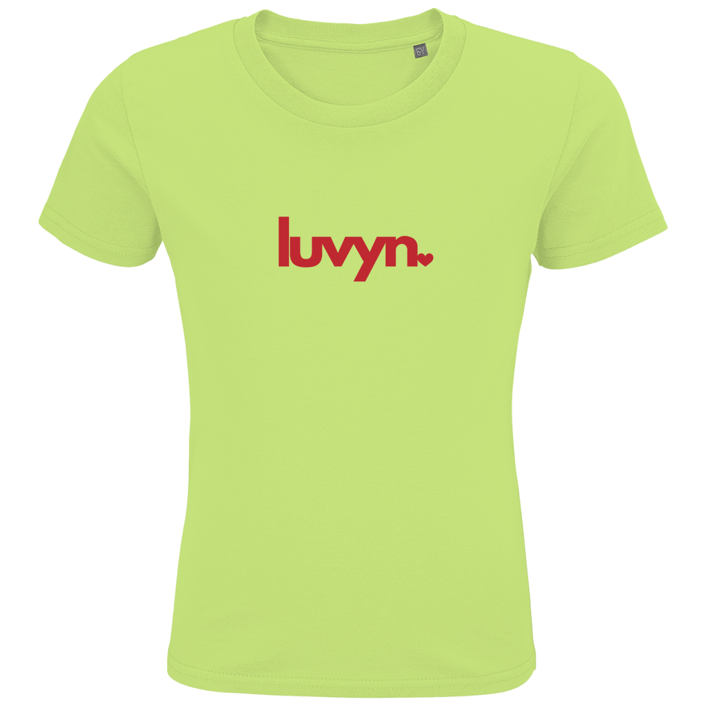 Kids Premium Bio T-Shirt LUVYN RED