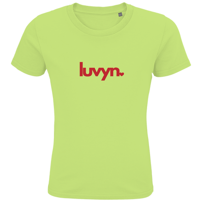 Kids Premium Bio T-Shirt LUVYN RED