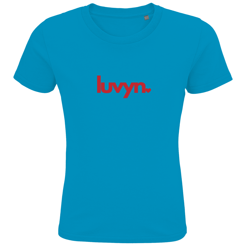 Kids Premium Bio T-Shirt LUVYN RED