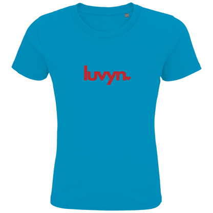 Kids Premium Bio T-Shirt LUVYN RED