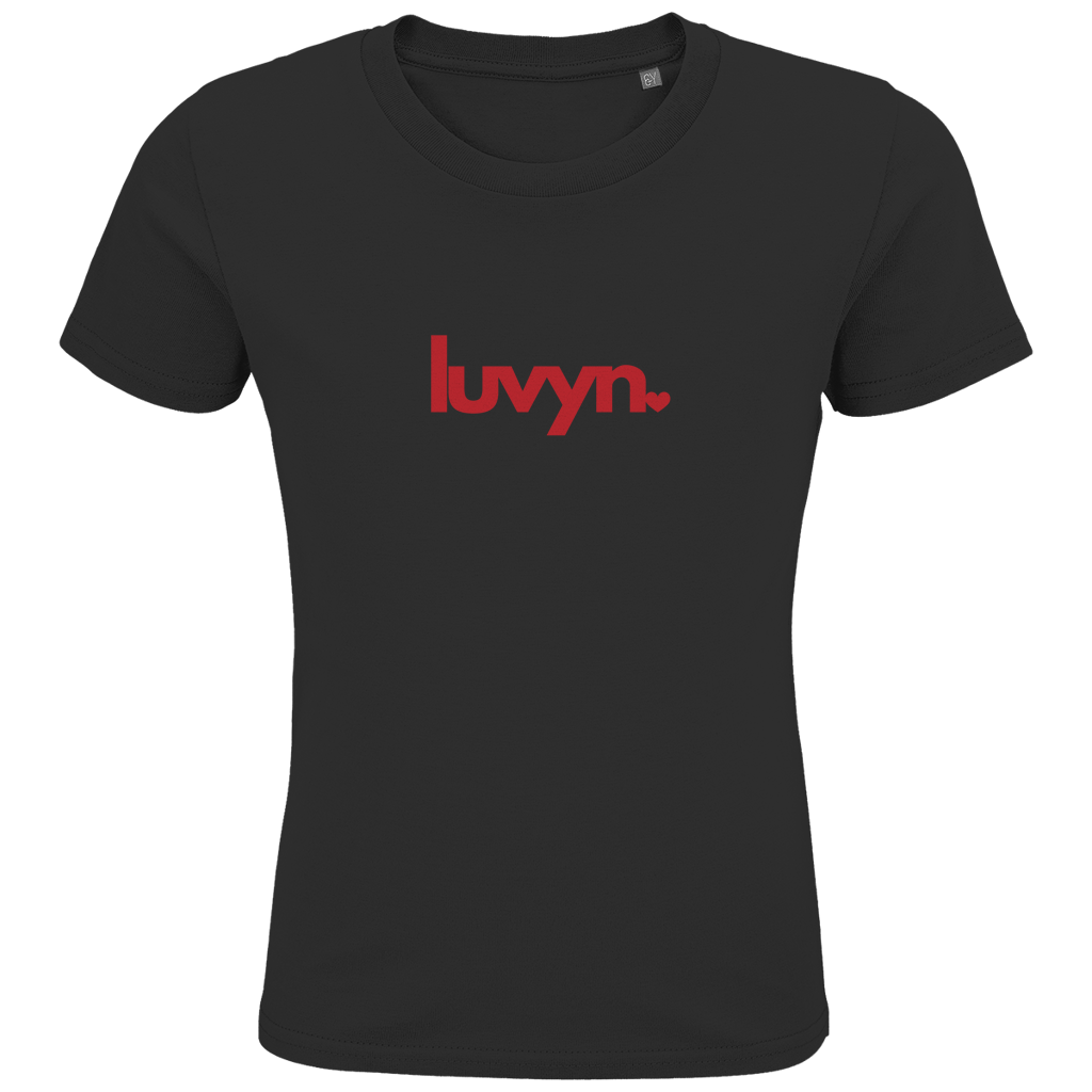 Kids Premium Bio T-Shirt LUVYN RED