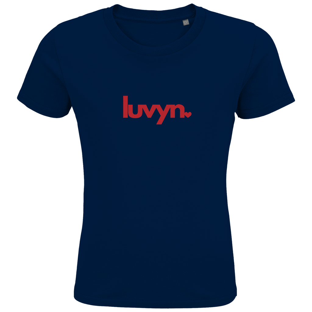 Kids Premium Bio T-Shirt LUVYN RED
