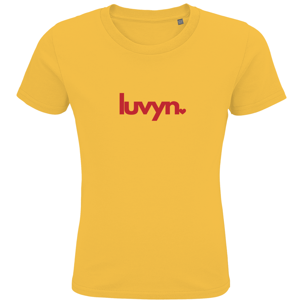 Kids Premium Bio T-Shirt LUVYN RED
