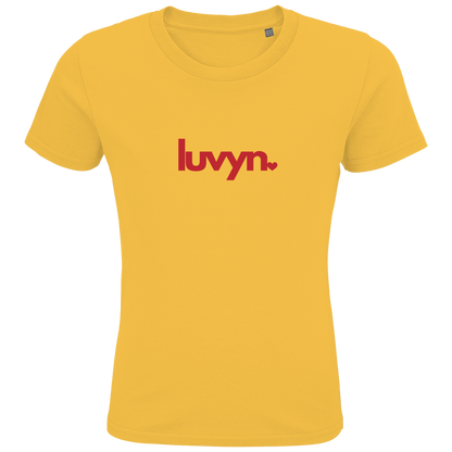 Kids Premium Bio T-Shirt LUVYN RED