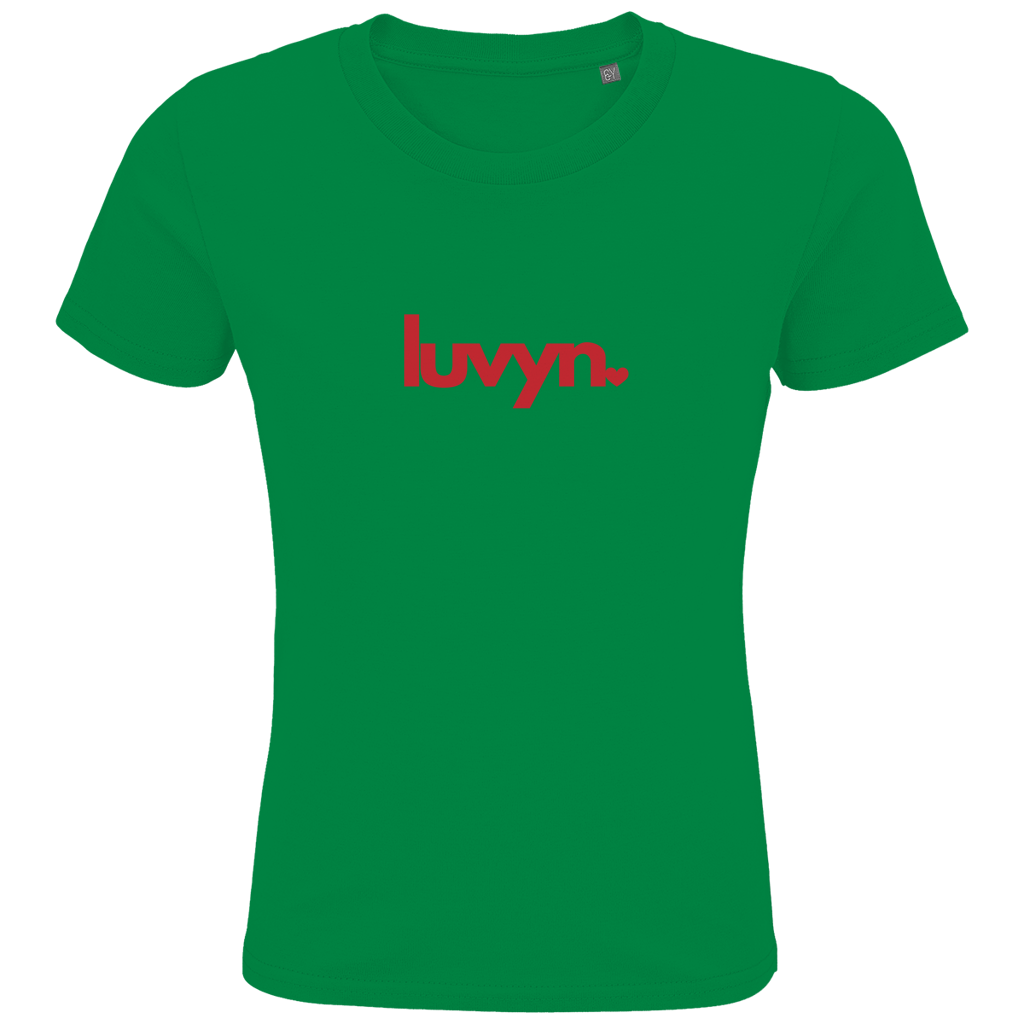 Kids Premium Bio T-Shirt LUVYN RED
