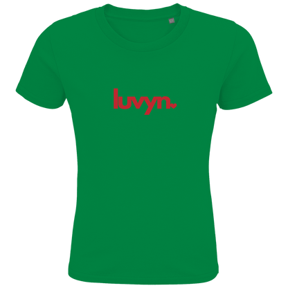 Kids Premium Bio T-Shirt LUVYN RED