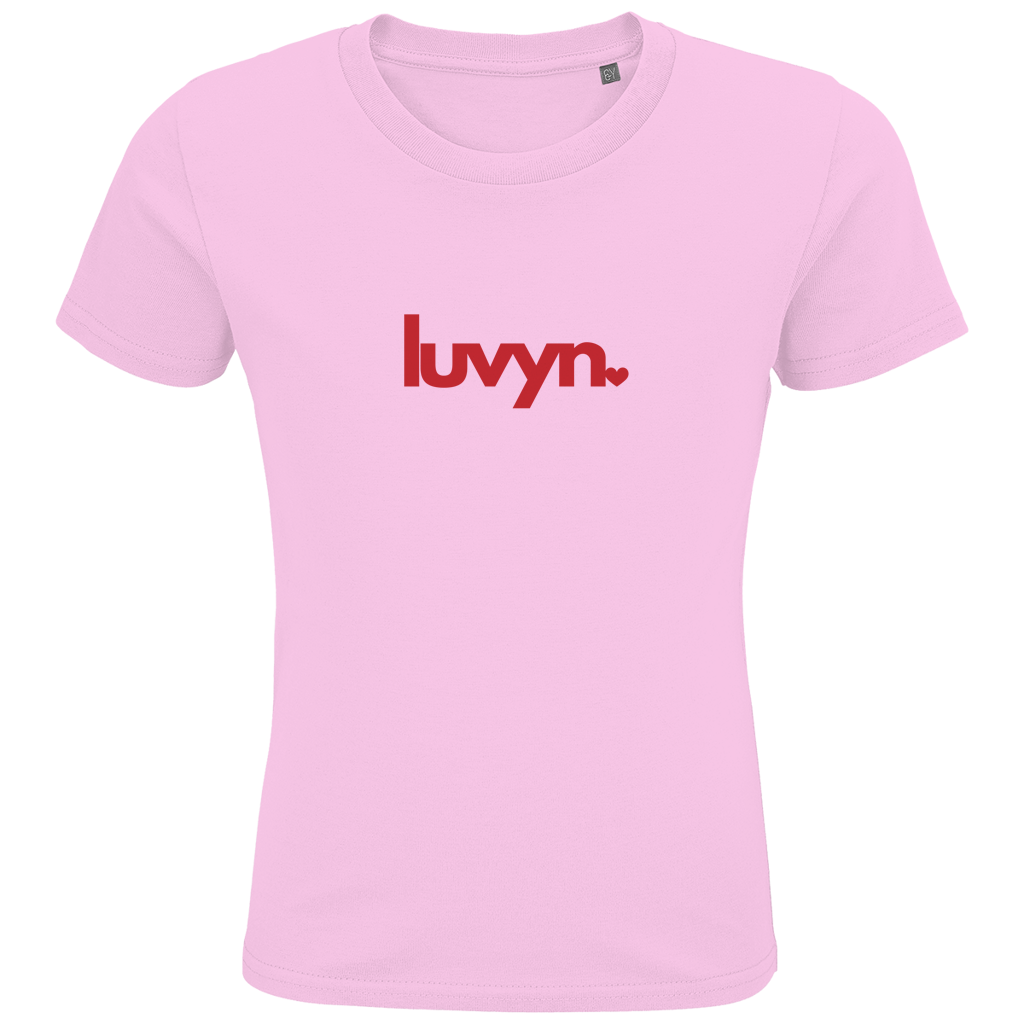 Kids Premium Bio T-Shirt LUVYN RED
