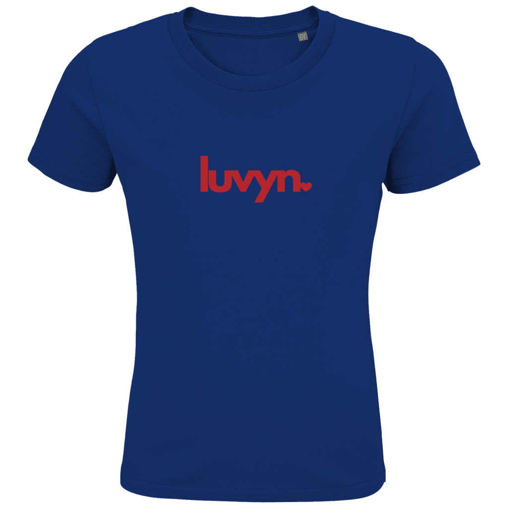 Kids Premium Bio T-Shirt LUVYN RED