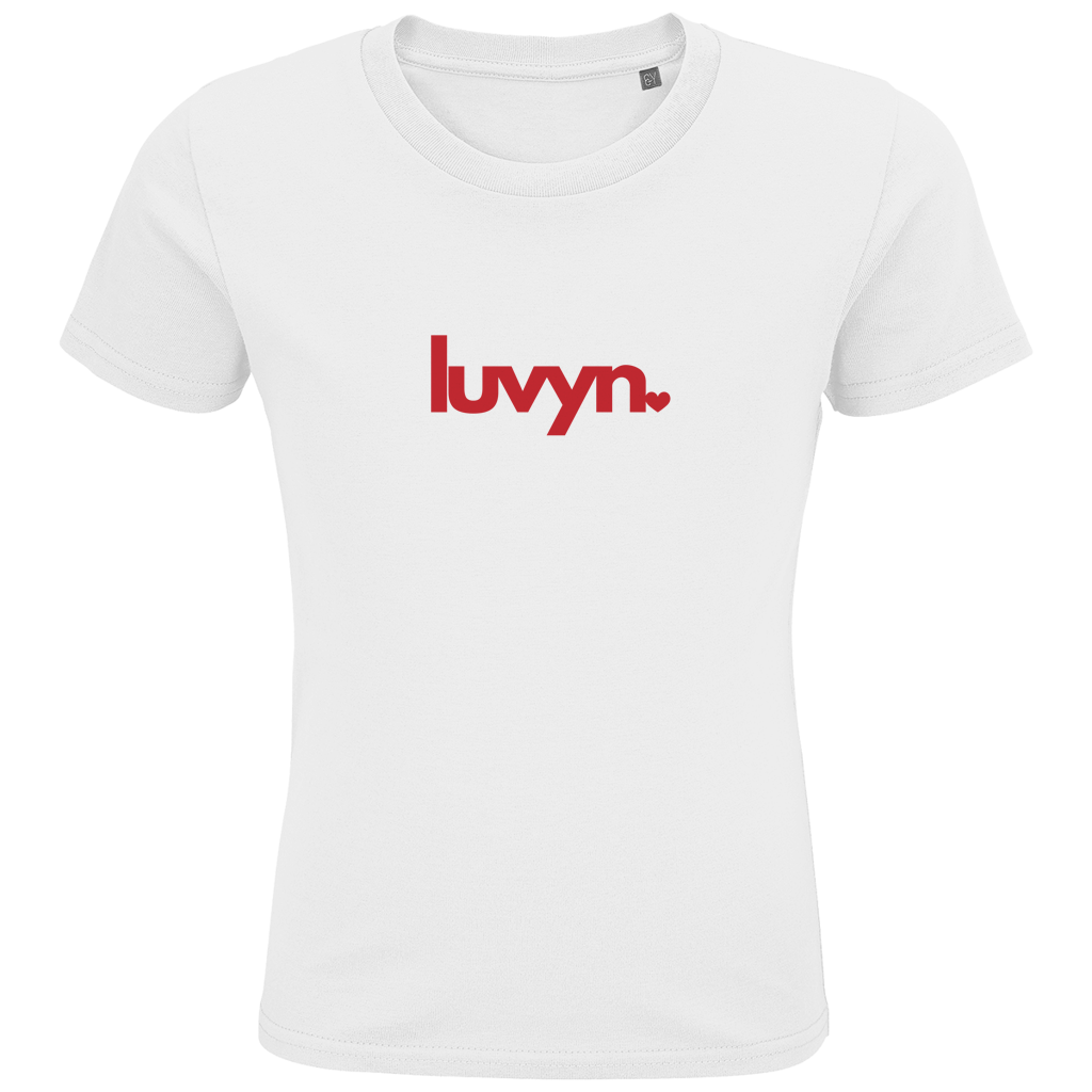 Kids Premium Bio T-Shirt LUVYN RED
