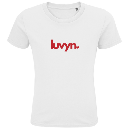 Kids Premium Bio T-Shirt LUVYN RED