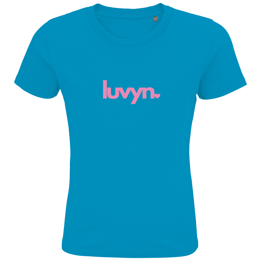 Kids Premium Bio T-Shirt LUVYN PINK