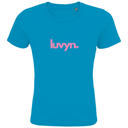 Kids Premium Bio T-Shirt LUVYN PINK