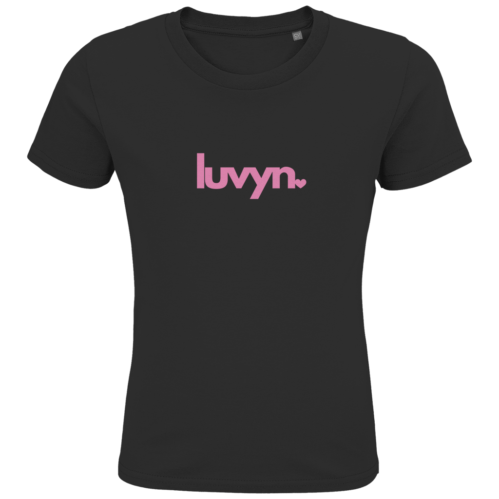 Kids Premium Bio T-Shirt LUVYN PINK