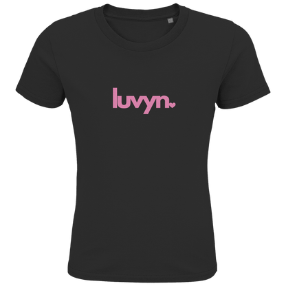 Kids Premium Bio T-Shirt LUVYN PINK