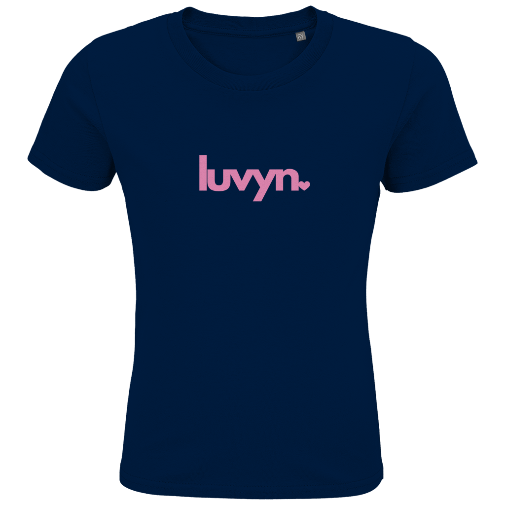 Kids Premium Bio T-Shirt LUVYN PINK
