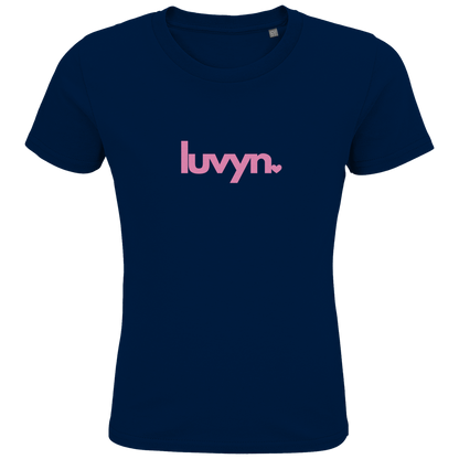 Kids Premium Bio T-Shirt LUVYN PINK
