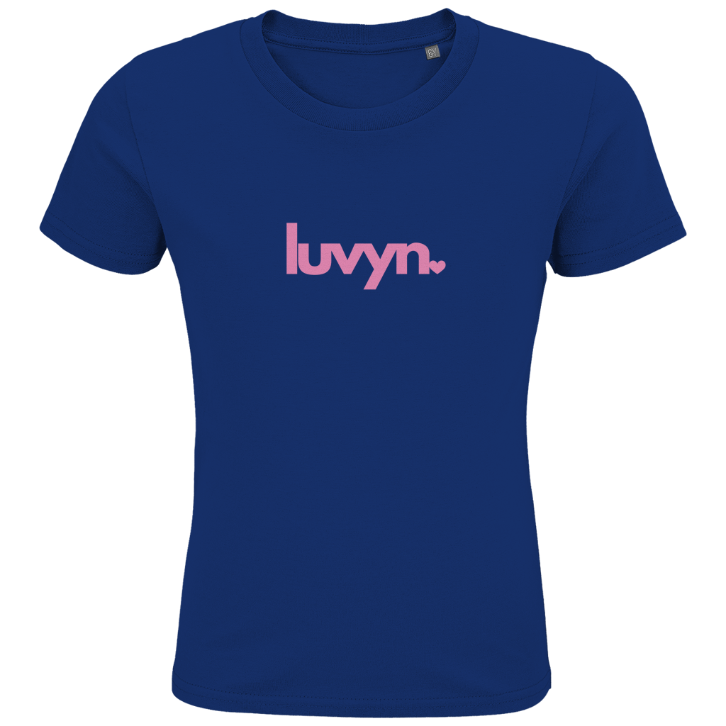 Kids Premium Bio T-Shirt LUVYN PINK