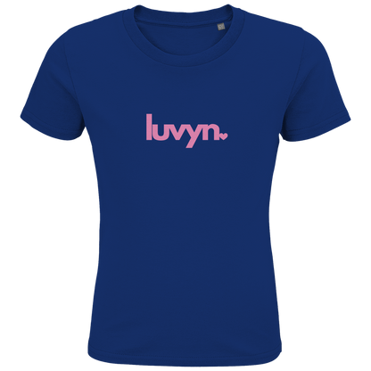 Kids Premium Bio T-Shirt LUVYN PINK