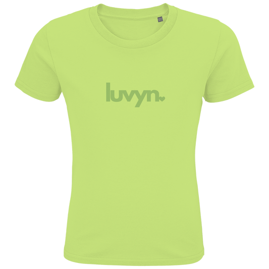 Kids Premium Bio T-Shirt LUVYN LIME