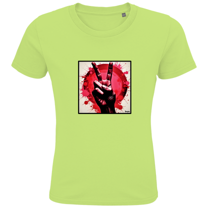 Kids Premium Bio T-Shirt Neon Piece of Peace