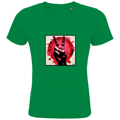 Kids Premium Bio T-Shirt Neon Piece of Peace